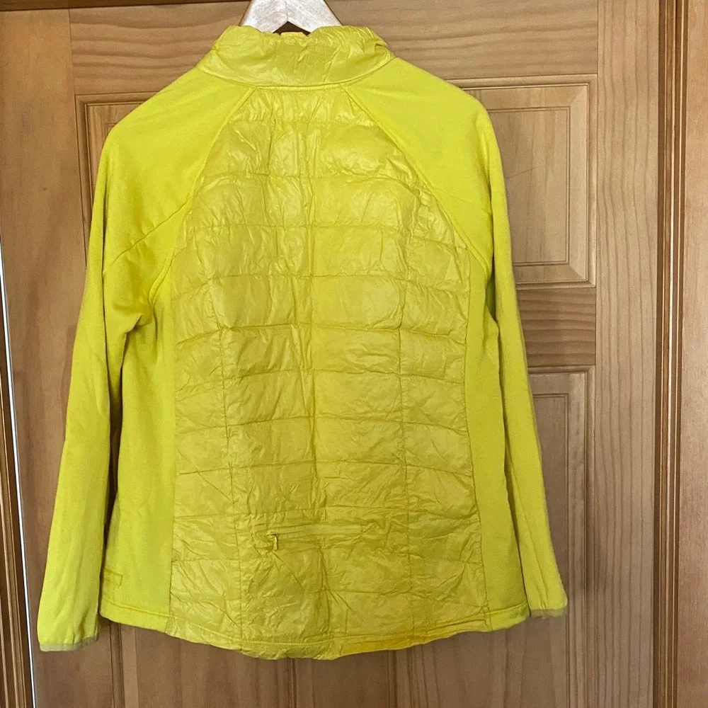 Calvin Klein Lightweight Down-Filled Women's Yellow Jacket XL - Picture 5 of 6